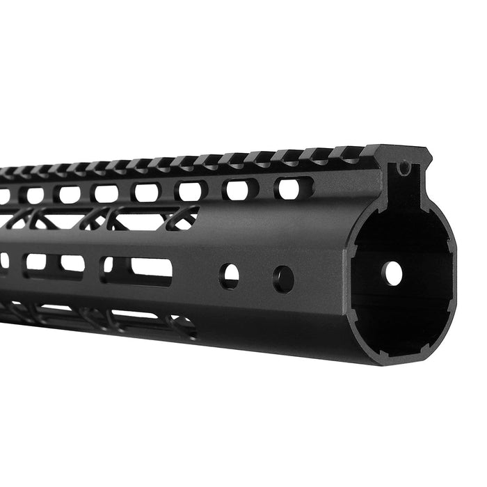 ohhunt® AR15 M-lok Free Float Handguard with Steel Barrel Nut - 12 inch