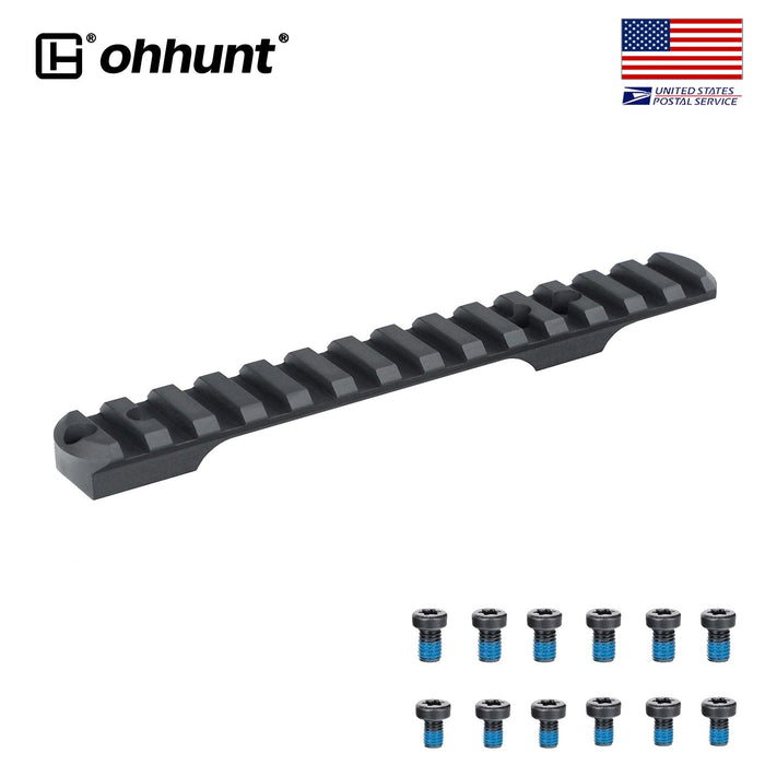 Steel Picatinny Rail for Savage 93, 93R17, Mark II