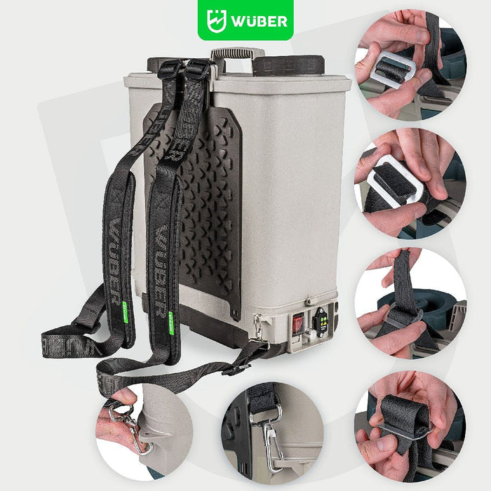 Instrukcja montażu szelek w opryskiwaczu W24022 WUBER