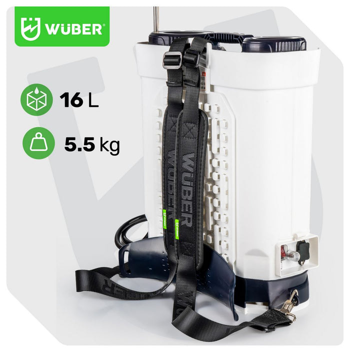 Opryskiwacz akumulatorowy plecakowy 16 l WUBER