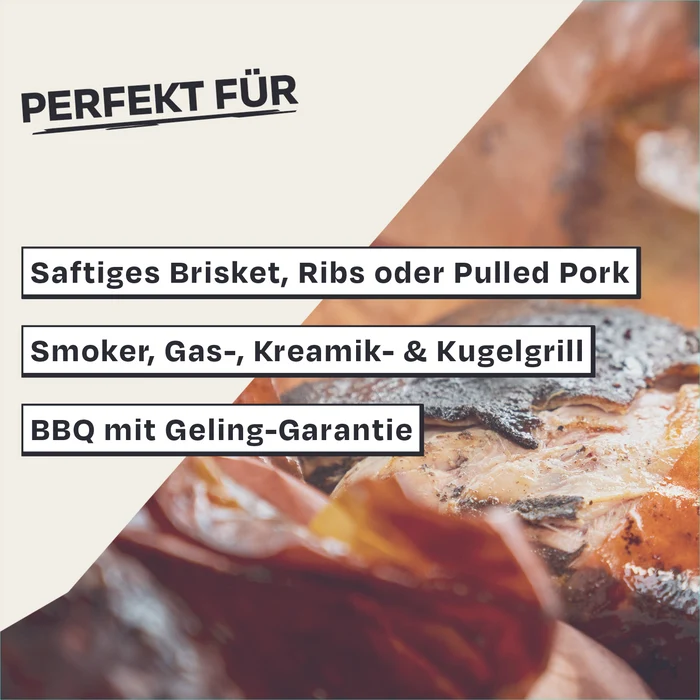 Anwendungsfälle für Original USA Pink Butcher Paper für BBQ & Grill