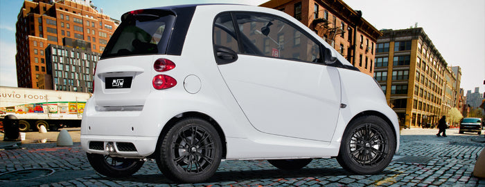 OZ X2 Gloss Black für Smart ForTwo MK2 (451)