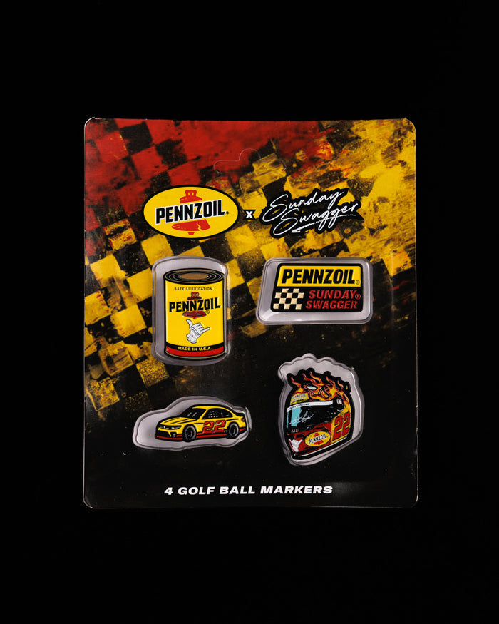 Pennzoil® Ball Markers - Gear Head (4-Pack)