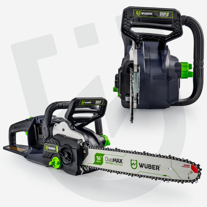 Piła łańcuchowa 40 V akumulatorowa 1200 W + 2 akumulatory WUBER