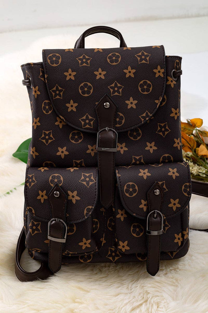 Pink Girls Pleather Mini Backpack (additional view) — Little Mamas Nursery