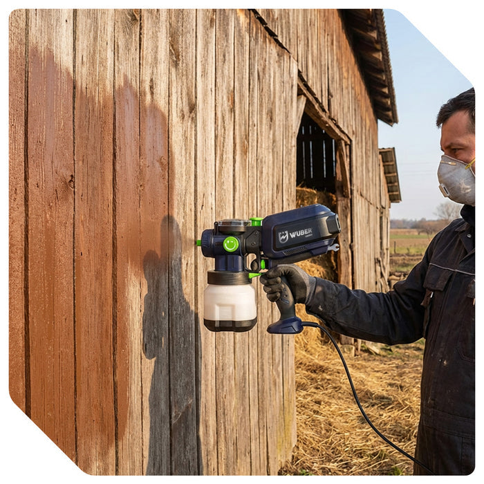 Pistolet malarski natryskowy 550 W elektryczny WUBER