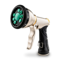 Pistolet ogrodowy metalowy do węża ogrodowego 9 trybów WUBER