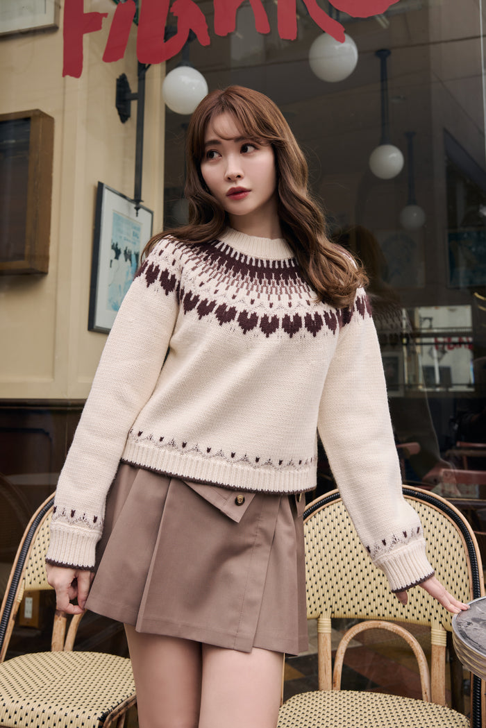 Pleated Mini Skort