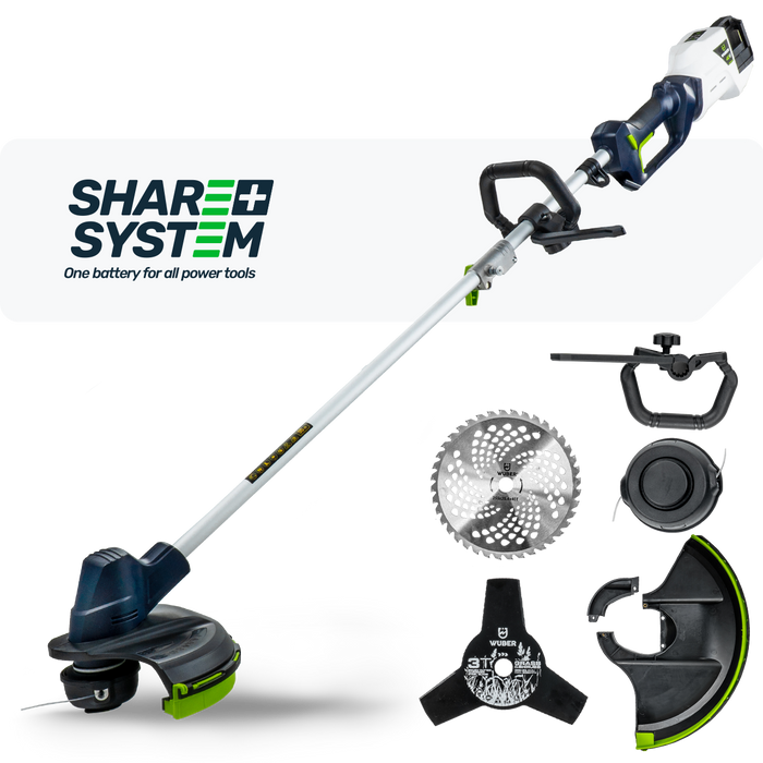 Podkaszarka akumulatorowa 3W1 Share+ System 2x20 V SOLO WUBER