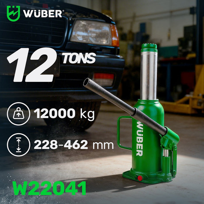 Podnośnik słupkowy hydrauliczny 228-462 mm 12 t WUBER