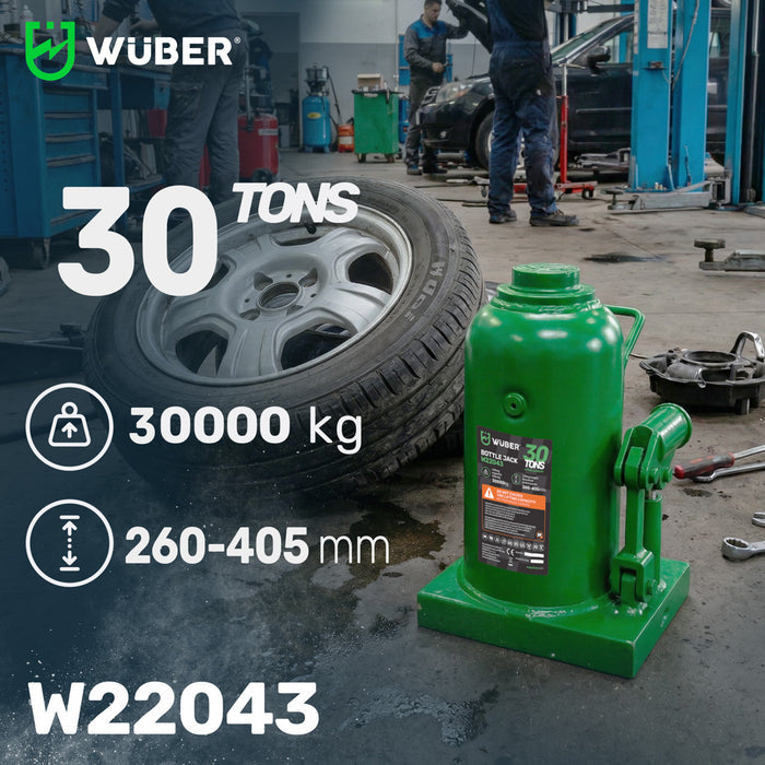 Podnośnik słupkowy hydrauliczny 30 t 260-405 mm WUBER