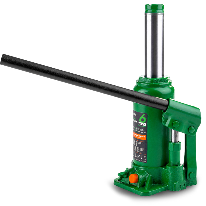 Podnośnik słupkowy hydrauliczny 6 t 195-380 mm WUBER