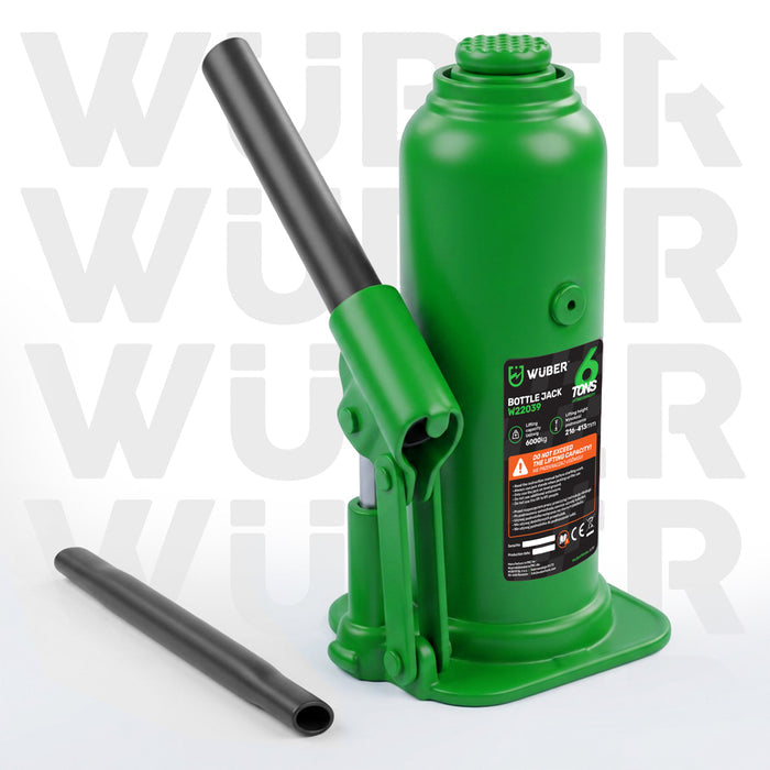 Podnośnik słupkowy hydrauliczny 6 t 216-413 mm WUBER