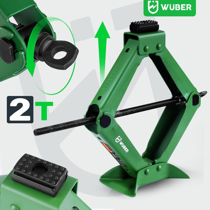 Podnośnik trapezowy 2 t 120-415 kg WUBER