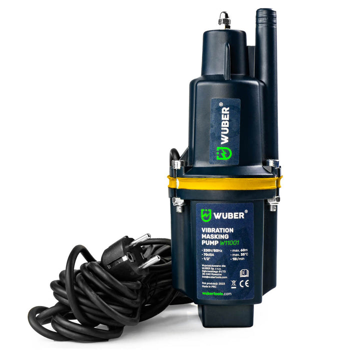 Pompa do wody membranowa górnossąca 1/2" 280 W WUBER z kablem zasilającym