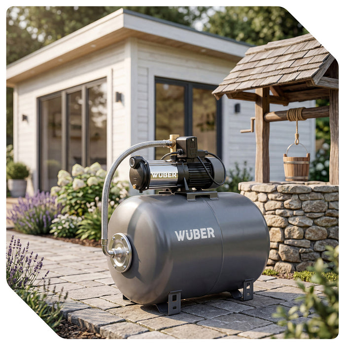 Pompa hydroforowa 100 l do wody hydrofor 1300 W WUBER