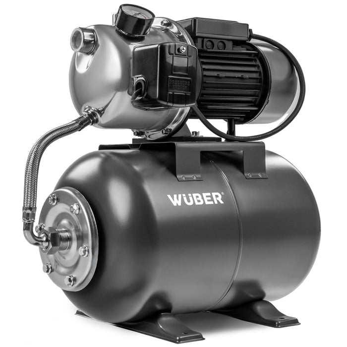 Pompa hydroforowa do wody 750 W 50 l hydrofor jednostopniowa WUBER