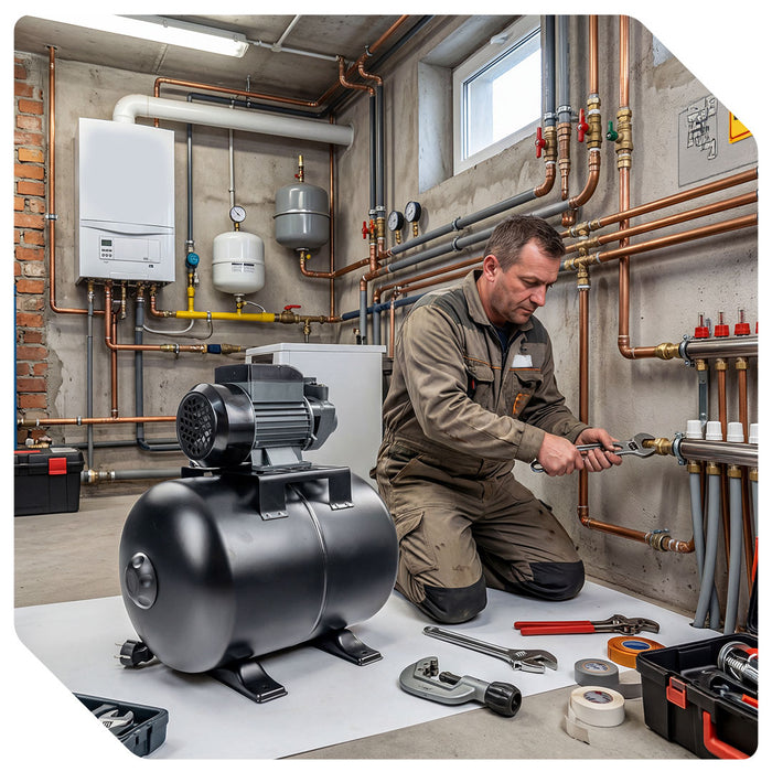 Pompa hydroforowa do wody żeliwna 370 W WUBER