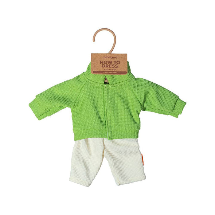 Preemie Baby Jacket & Pant Set (12-13") (front view) — Little Mamas Nursery