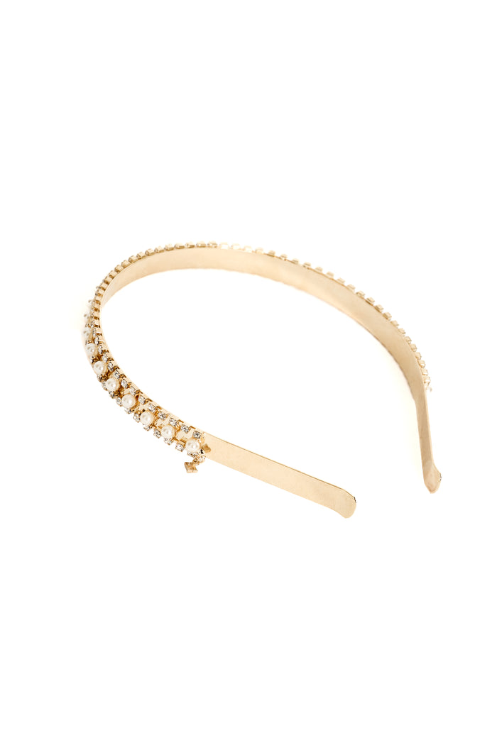 Princess Gold Crystal Headband