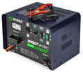 Prostokątny prostownik akumulatorowy Sklep narzędziowy WUBER czarny W14003 z 12/24 V