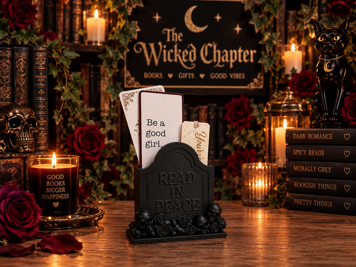 🖤 Read In Peace Bookmark Holder 🖤