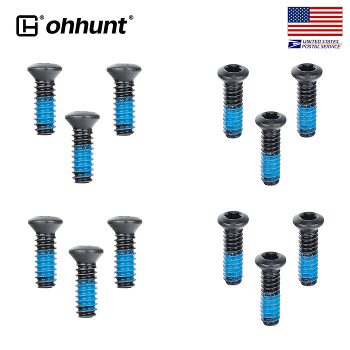 6-32 Red Dot Screws