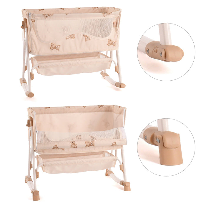 Roma Doll Bedside Crib - Teddy Bear Collection — Little Mamas Nursery