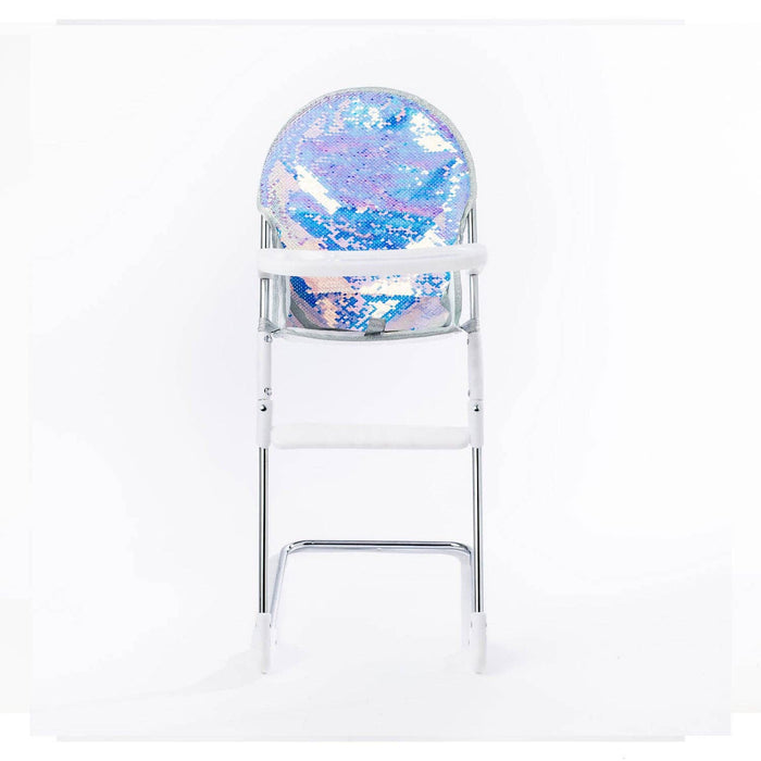 Roma Dolls Highchair - Mermaid Collection (front view) — Little Mamas Nursery