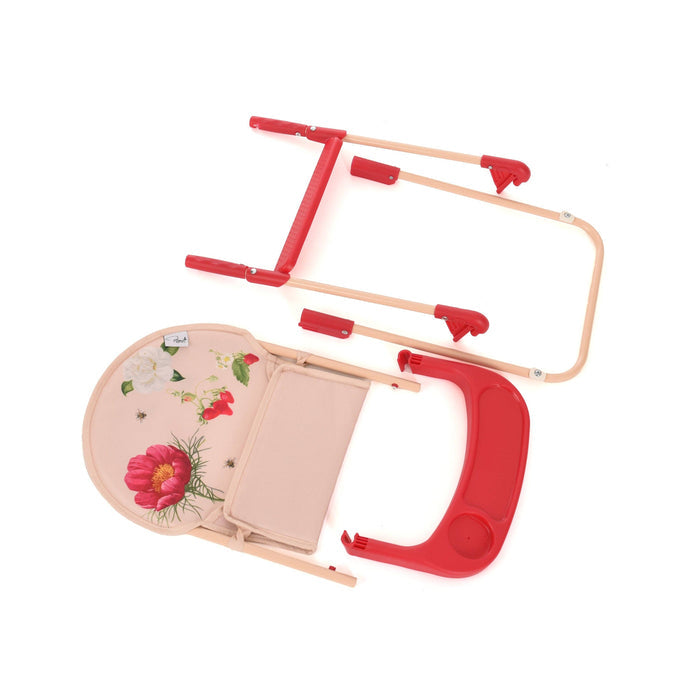 Roma RHS Doll High Chair - Flora Collection (styled) — Little Mamas Nursery