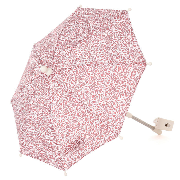 Roma RHS Stroller Parasol - Flora Collection (front view) — Little Mamas Nursery