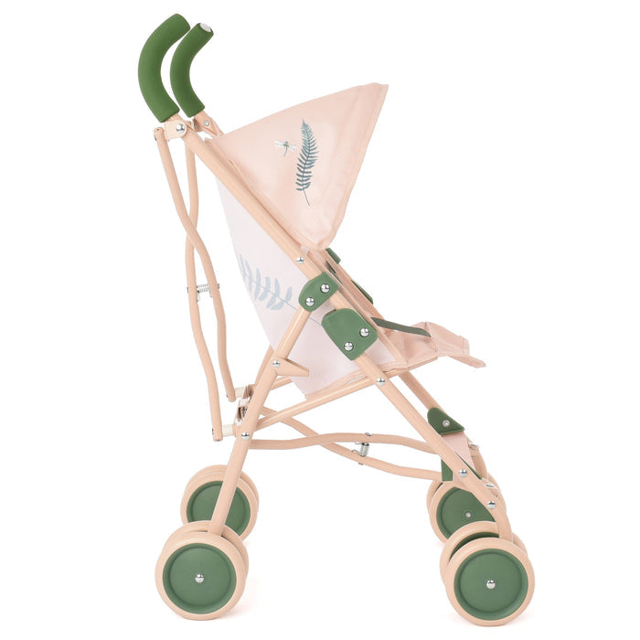 Roma RHS XL Umbrella Doll Buggy - Fern Collection (front view) — Little Mamas Nursery