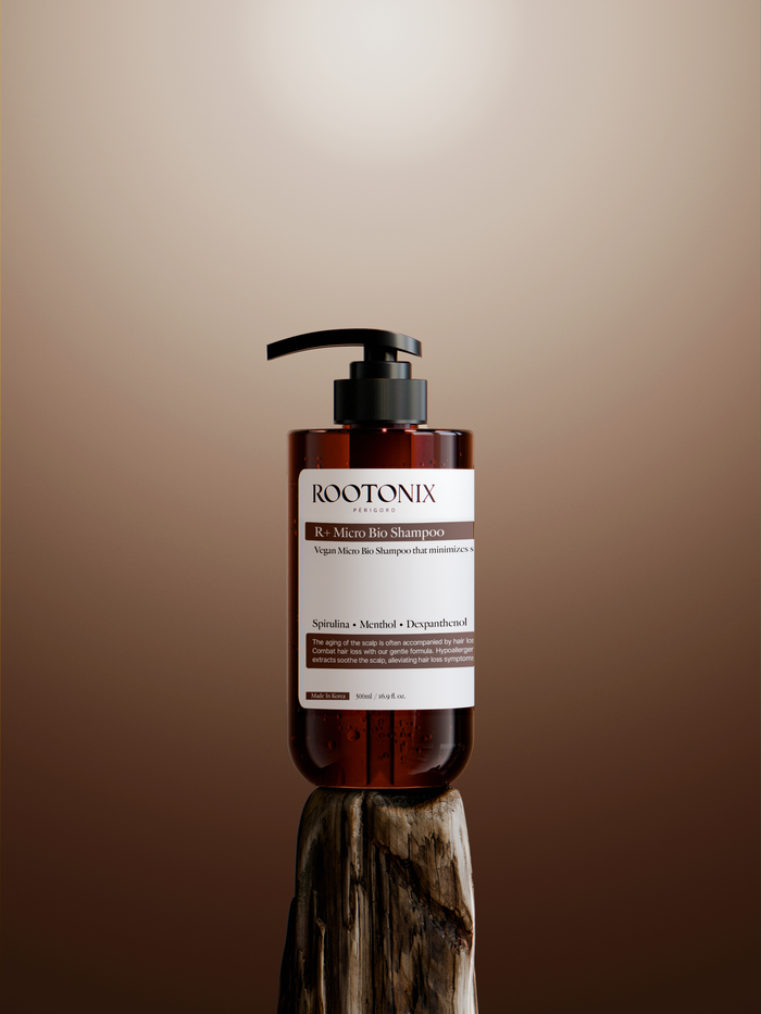 Rootonix R+ Micro Bio shampoo shampoo 500ml – SoinPrévention du vieillissement du cuir chevelu
