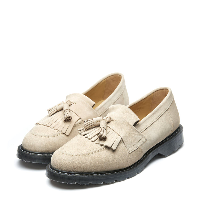 Sand Suede Tassel Loafer