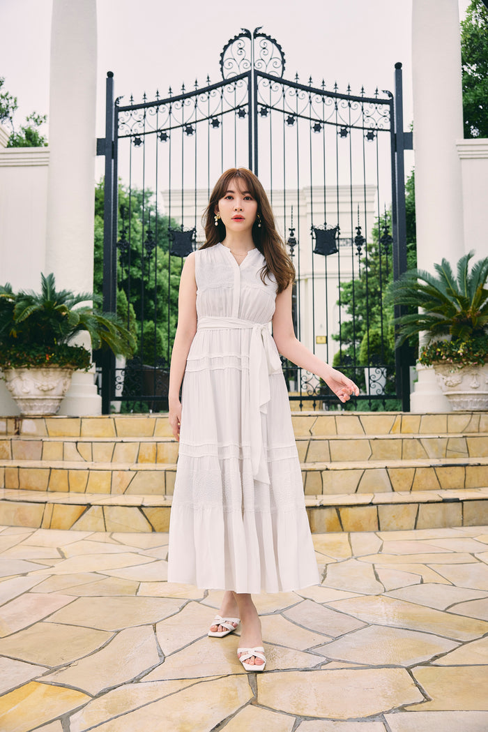 Scala Lace-Trimmed Dress
