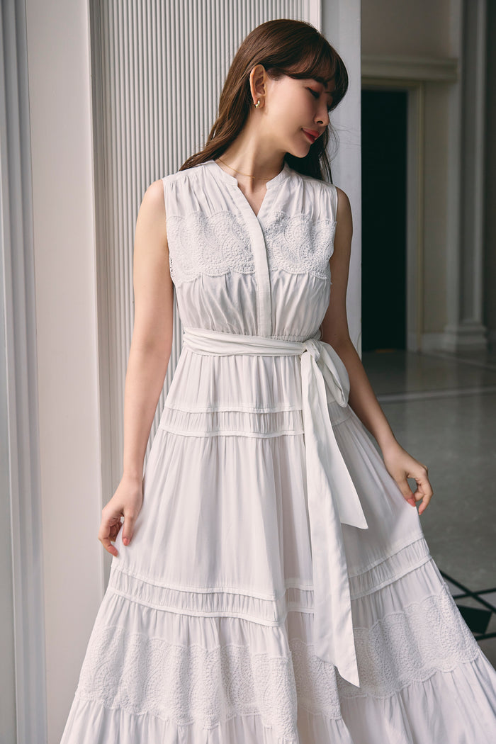 Scala Lace-Trimmed Dress