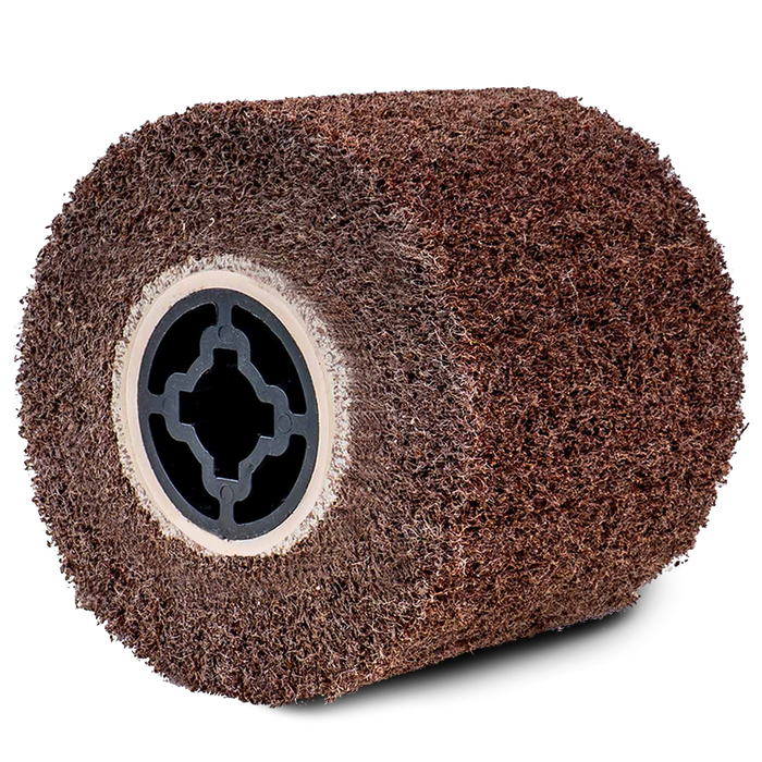 Ściernica walcowa szczotka do satyniarki 120x100x19 mm nylonowa P180 WUBER