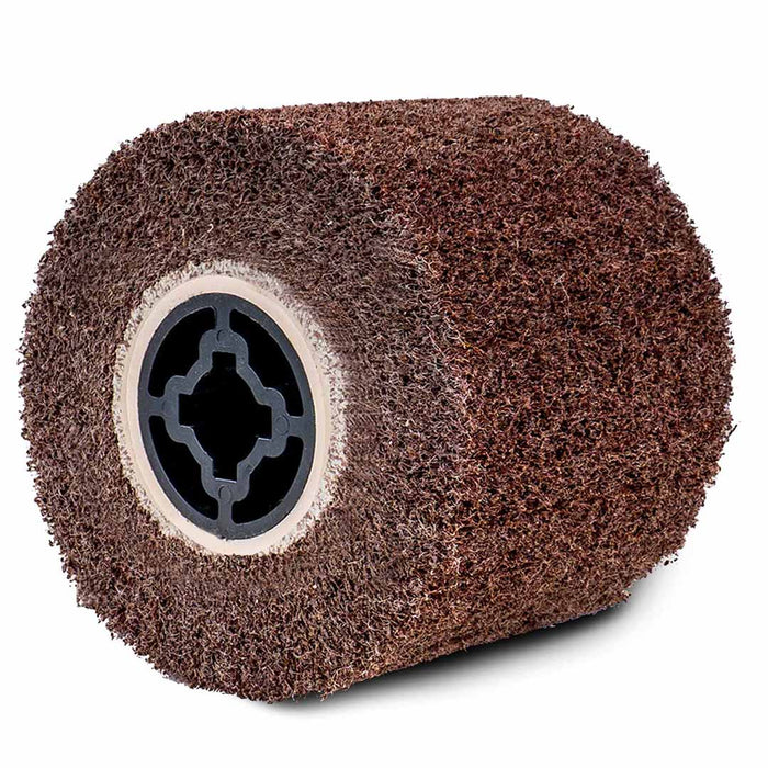 Ściernica walcowa szczotka do satyniarki 120x100x19 mm nylonowa P180 WUBER