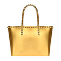 Seba gold metallic Carmen Sol jelly bags