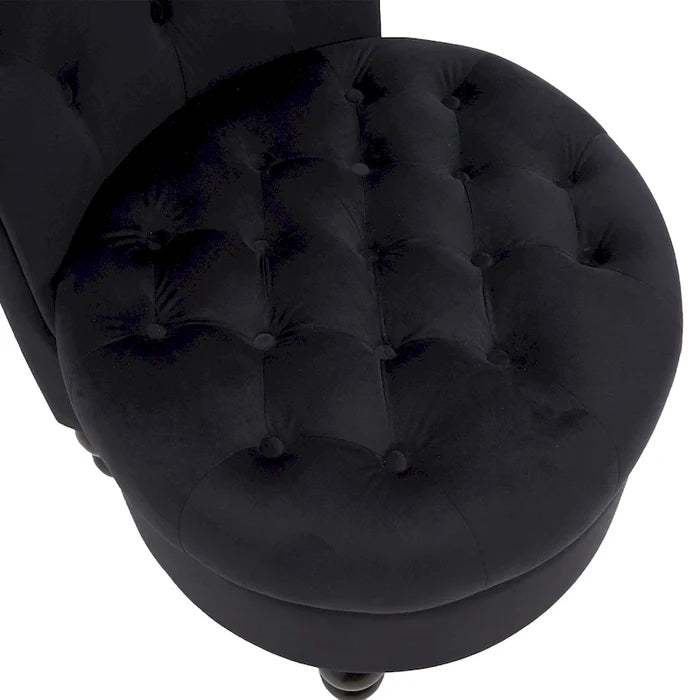 Set of 2 Throne Royal Chair Thick Padding and Rubberwood Legs