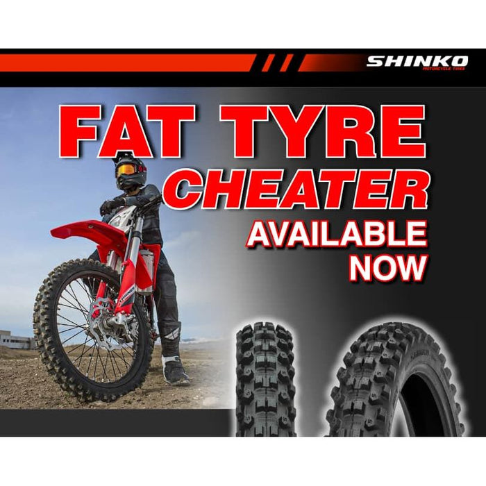 Shinko 216MX "Fatty" Cheater 90/100-21 Tire