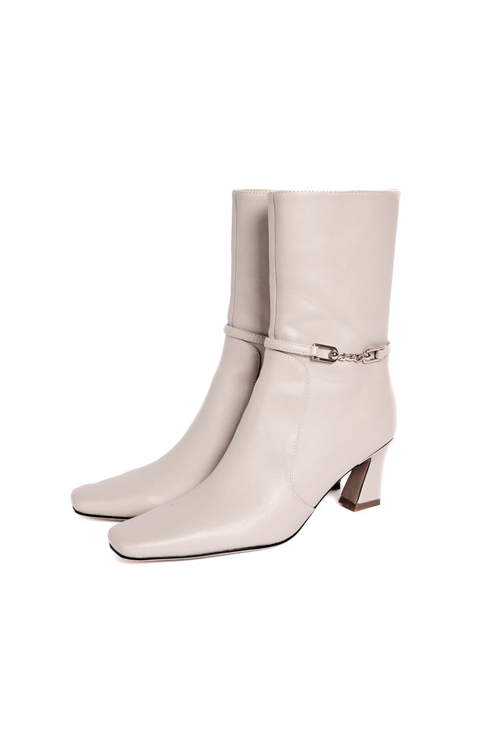 Side Bit Ankle Boots