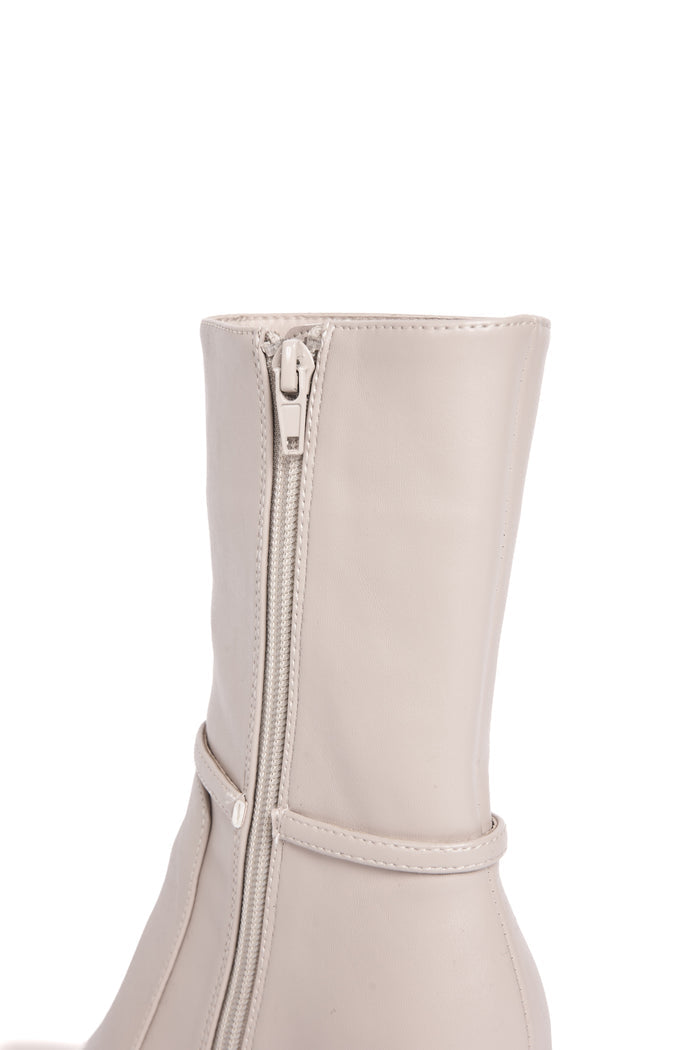 Side Bit Ankle Boots