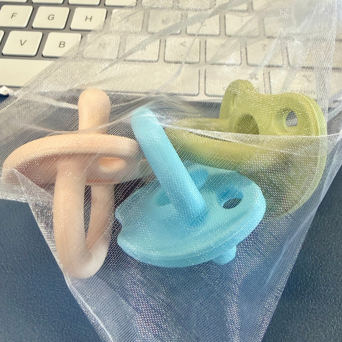 Silicone Pacifier Sets for Silicone Babies (close-up) — Little Mamas Nursery