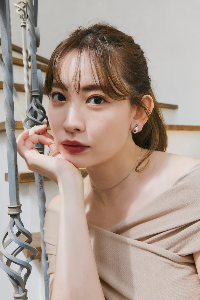Silver Drop Clip Earrings