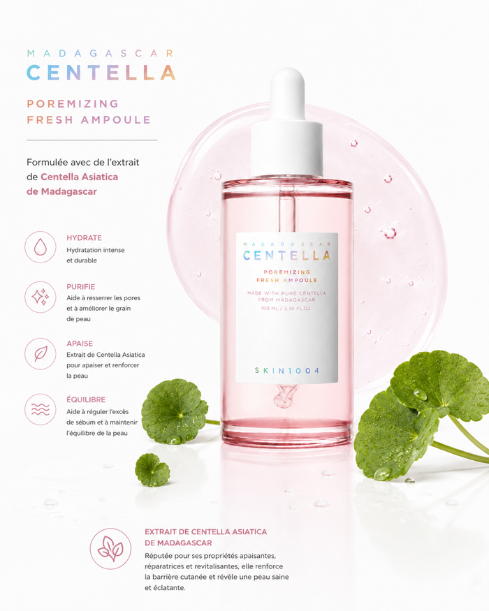 Skin1004 Madagascar Centella Poremizing Fresh Ampoule 100ml