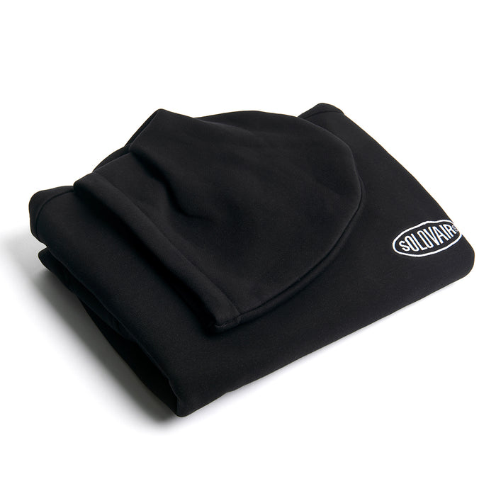 Solovair L/S Logo Pullover Hoodie - Black