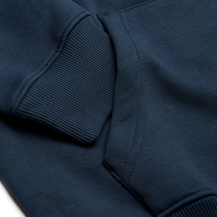 Solovair L/S Logo Pullover Hoodie - Navy
