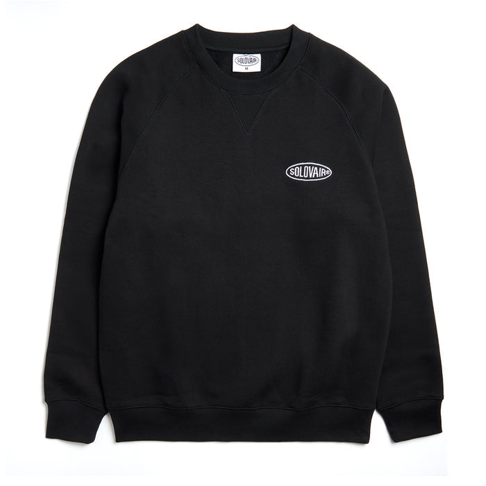 Solovair L/S Logo Sweatshirt - Black