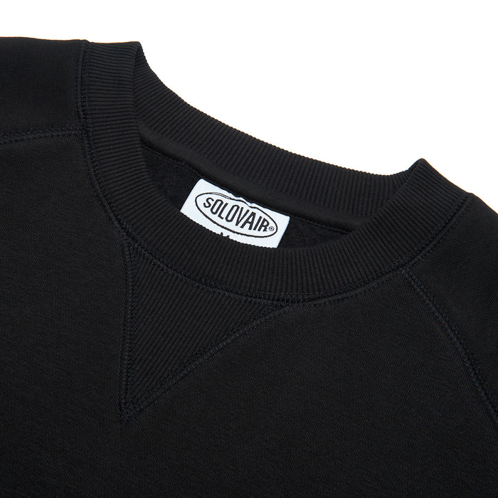 Solovair L/S Logo Sweatshirt - Black